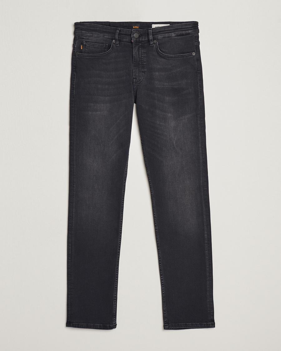 BOSS ORANGE Delaware Stretch Jeans Washed Black at CareOfCarl.com