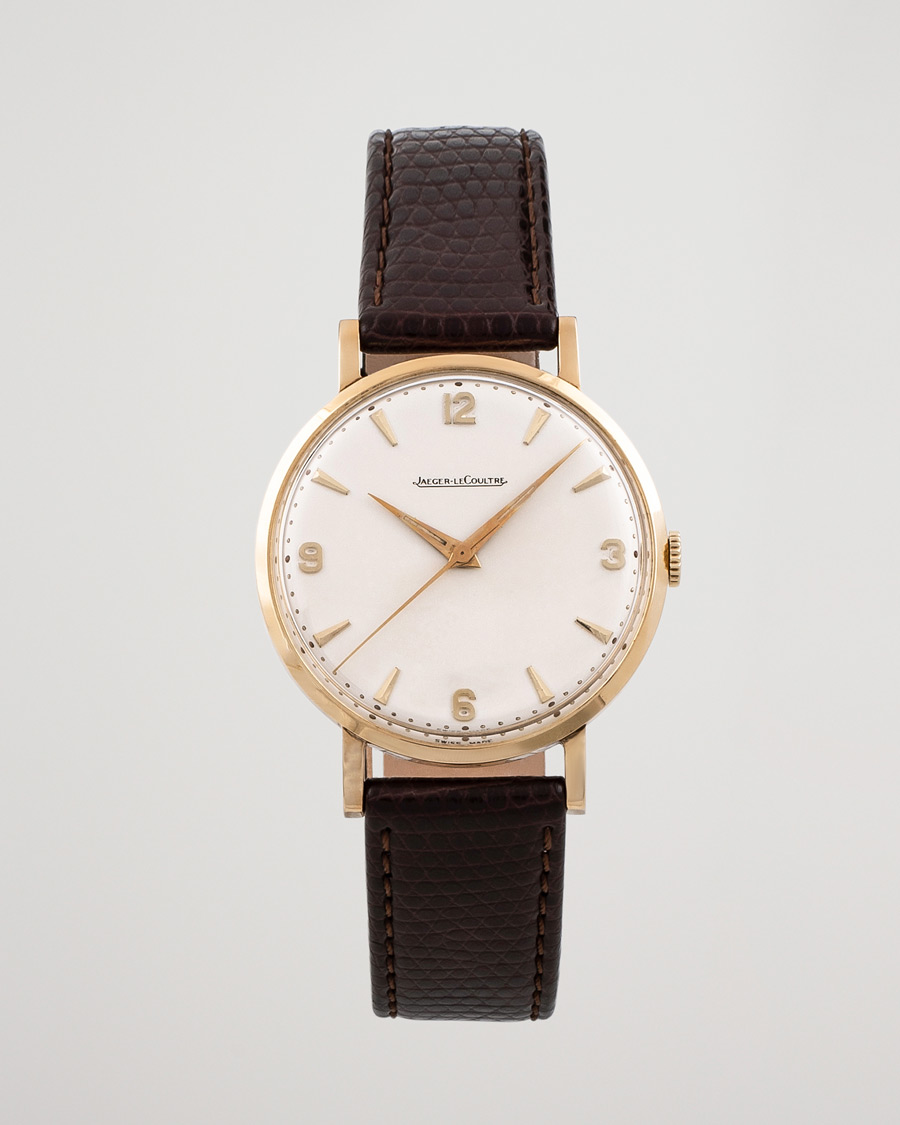 Jaeger LeCoultre Pre Owned Jaeger LeCoultre 14K 2953 Gold White at