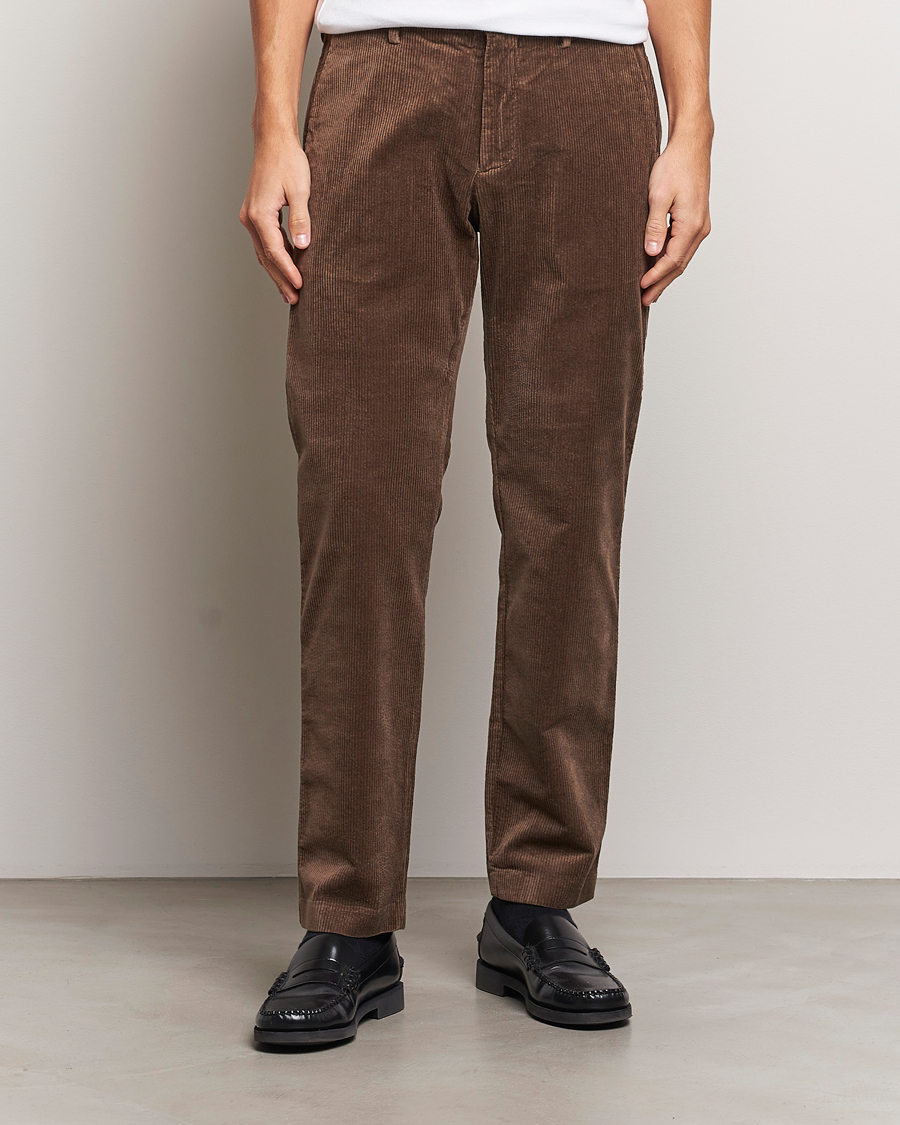 Men | NN07 | NN07 | Theo Regular Fit Corduroy Chinos Shitake