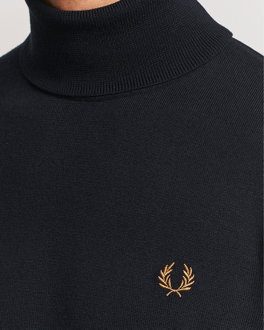 Fred perry clearance roll neck jumper