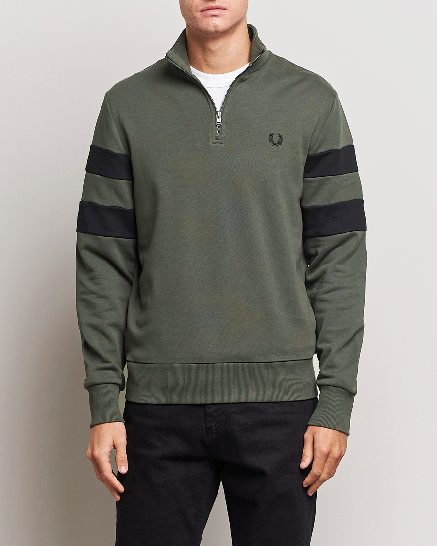 Fred perry best sale quarter zip jumper