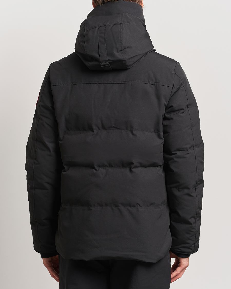 Canada goose jacket black cheap logo