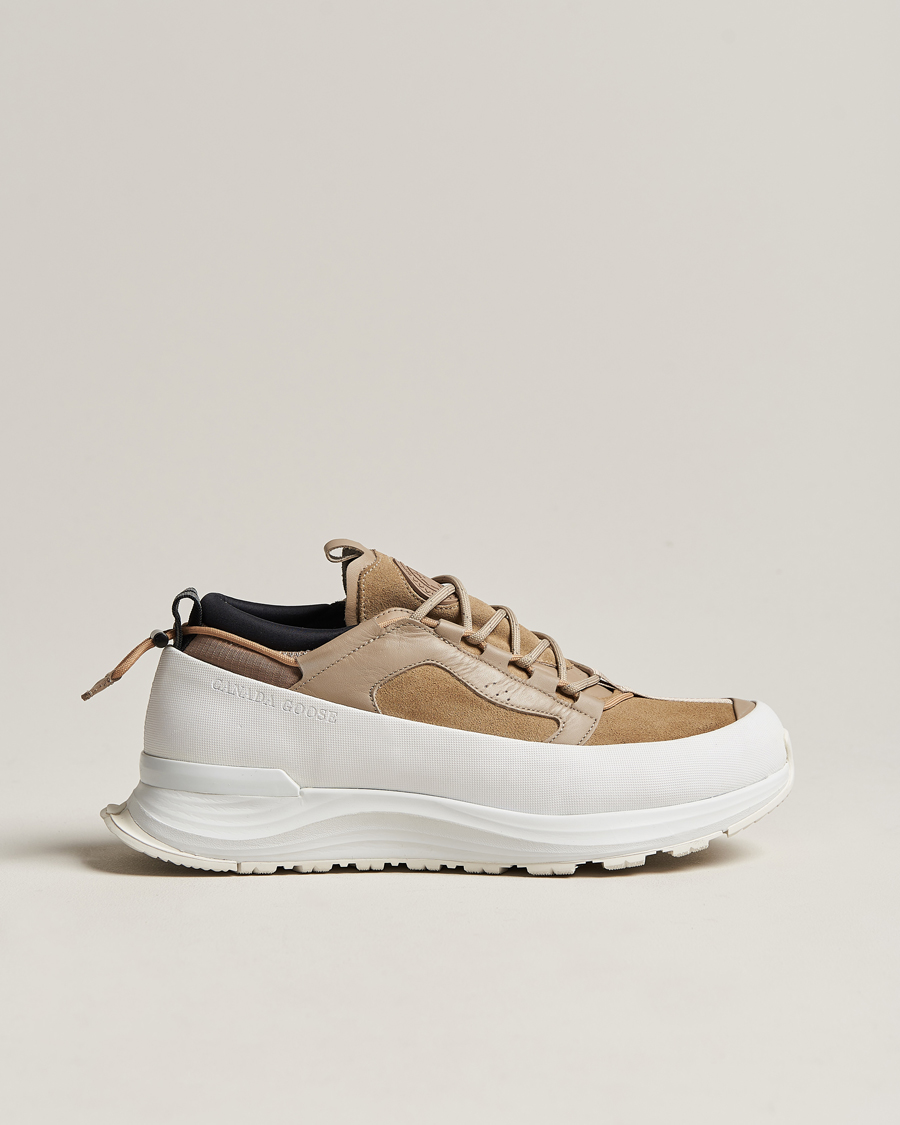 Canada Goose Glacier Trail Sneaker Tan White at CareOfCarl