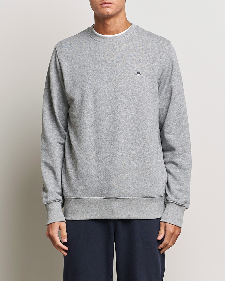 Champion® Reverse Weave Crew Neck Sweatshirt - Men's Sweatshirts in Oxford  Grey