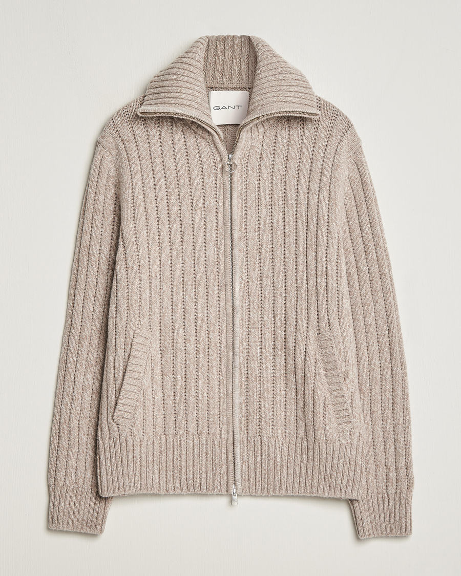 Full zip deals knit sweater