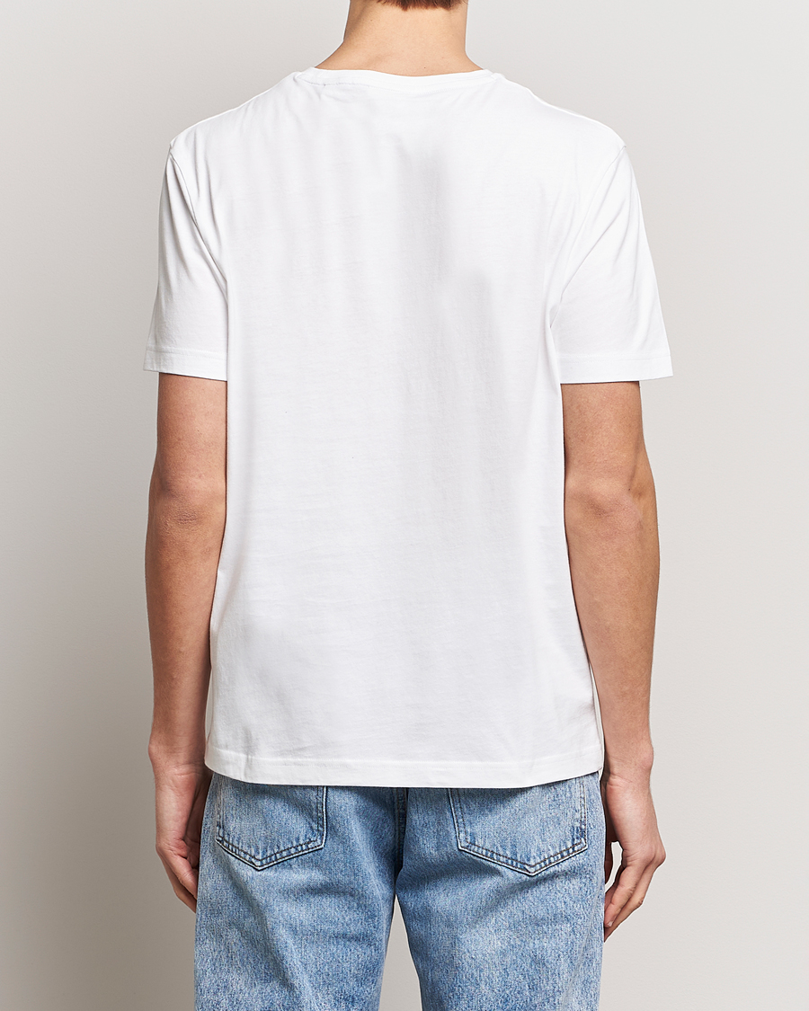 White at Archive Logo T-Shirt Shield GANT
