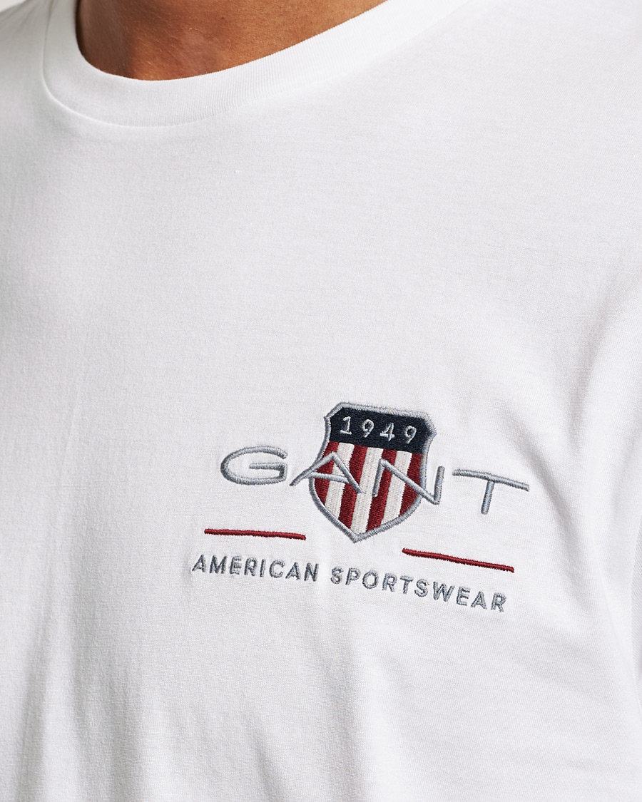 GANT Archive Shield Small at T-Shirt Logo White