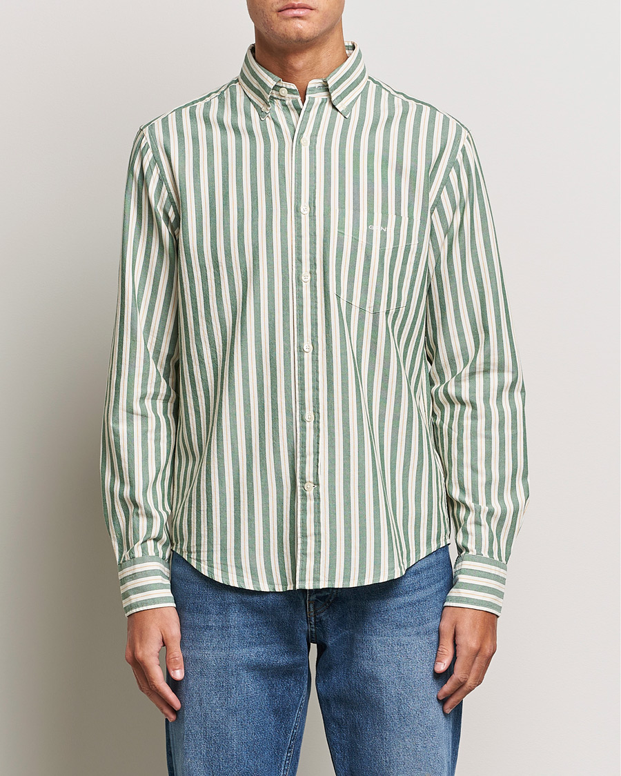 GANT Regular Fit Oxford Shirt White at CareOfCarl.com