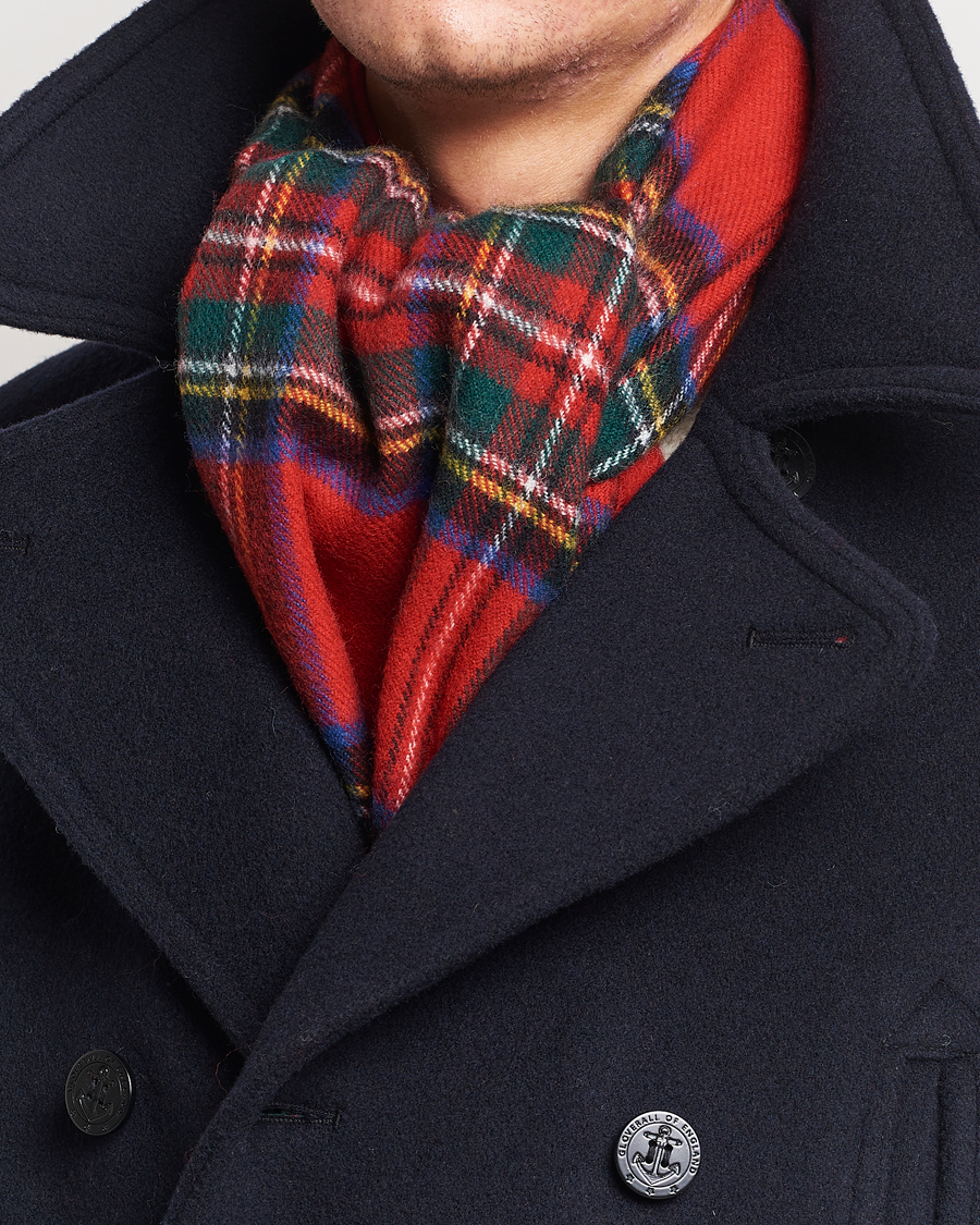 Men |  | Gloverall | Lambswool Scarf Royal Stewart