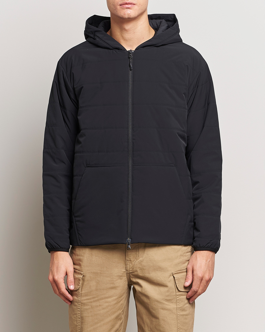 Snow Peak Flexible Insulated Zip Hoodie Black at CareOfCarl.com