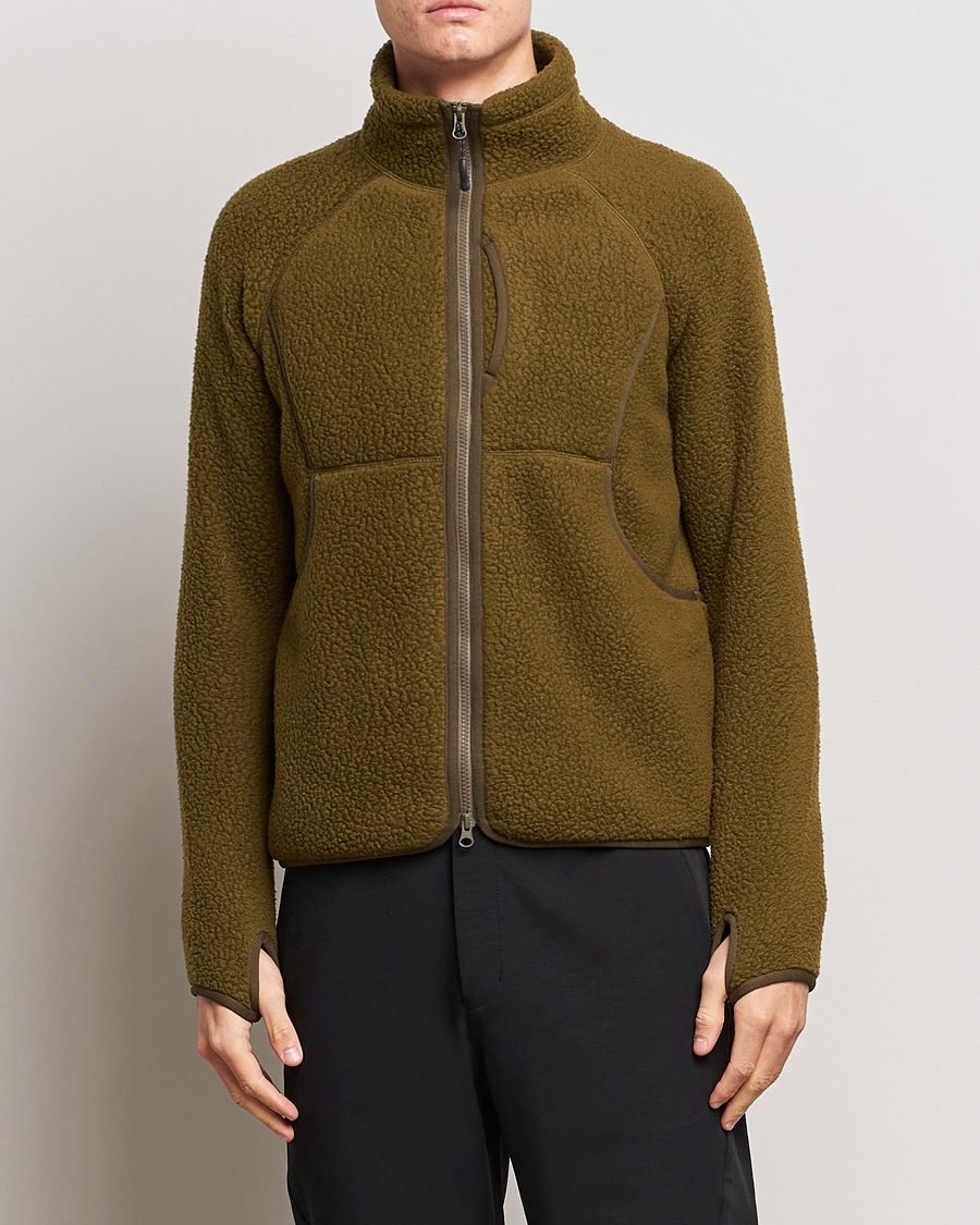 SNOW PEAK X WDS THERMAL BOA FLEECE olive-