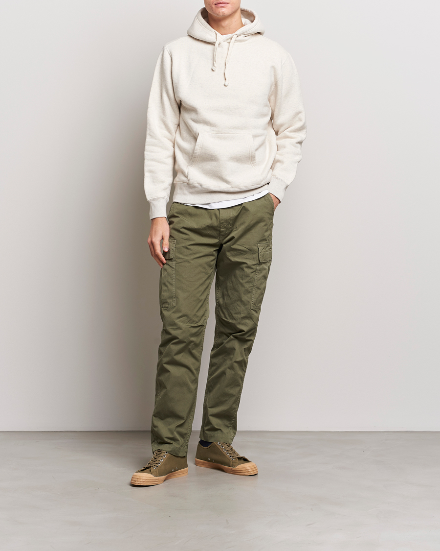 orSlow Easy Cargo Pants Army Green at CareOfCarl.com