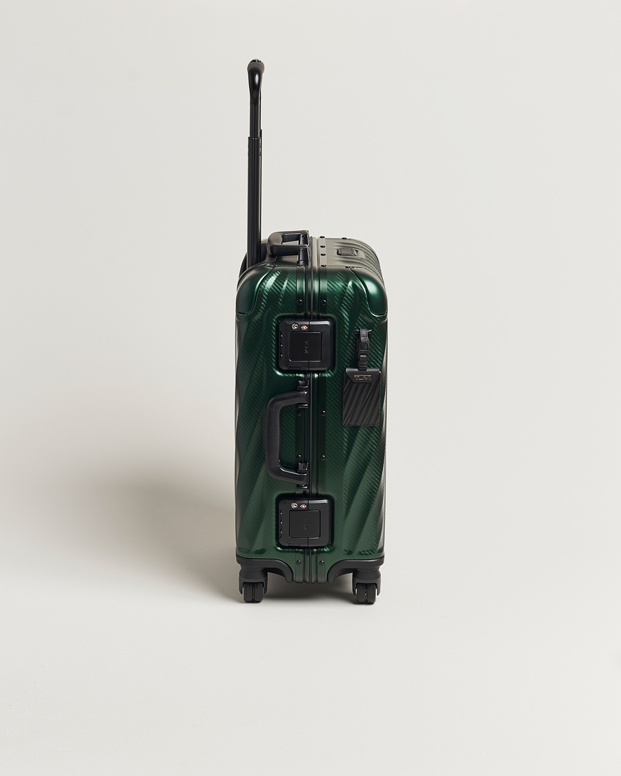 TUMI International Carry on Aluminum Trolley Texture Green at