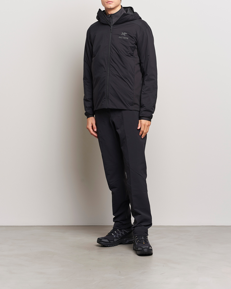 Arc'teryx Atom Hooded Jacket Black at CareOfCarl.com