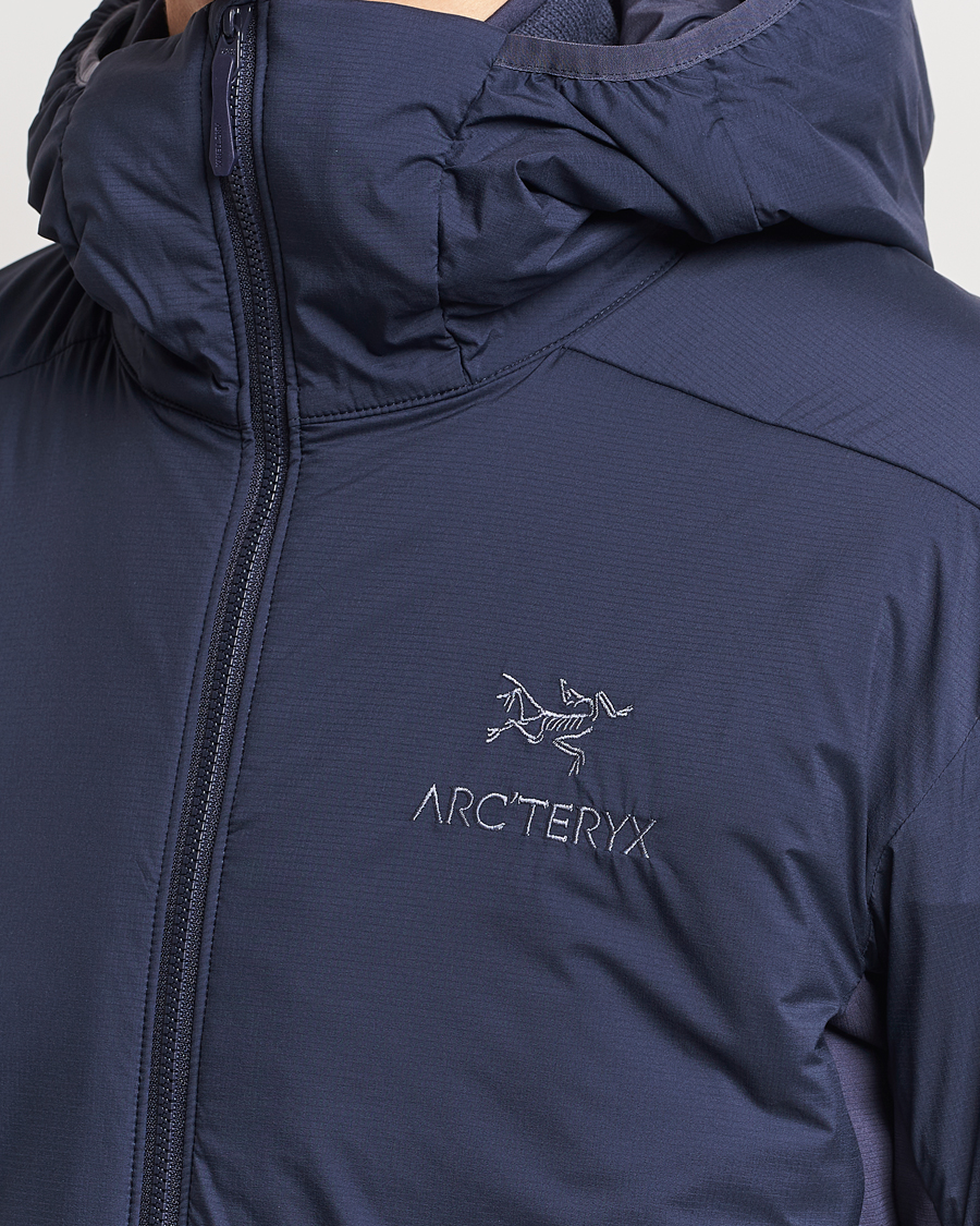 Arc'teryx Atom Hooded Jacket Black Sapphire at CareOfCarl.com