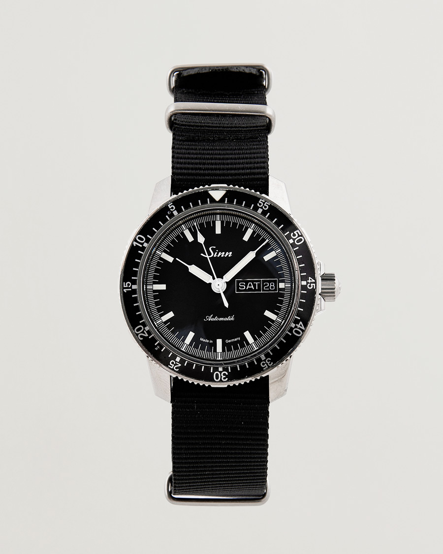 Sinn Pre Owned Pilot watch 104 Steel Black at CareOfCarl