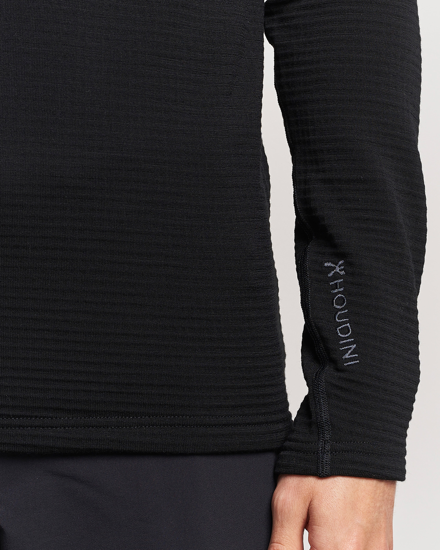 Houdini Desoli Merino Thermal Crew True Black at CareOfCarl.com