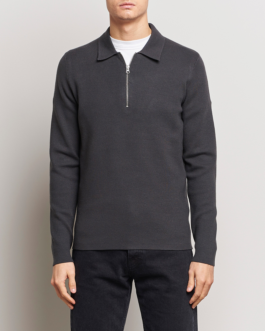 Men |  | Samsøe Samsøe | Guna Half Zip Volcanic Ash