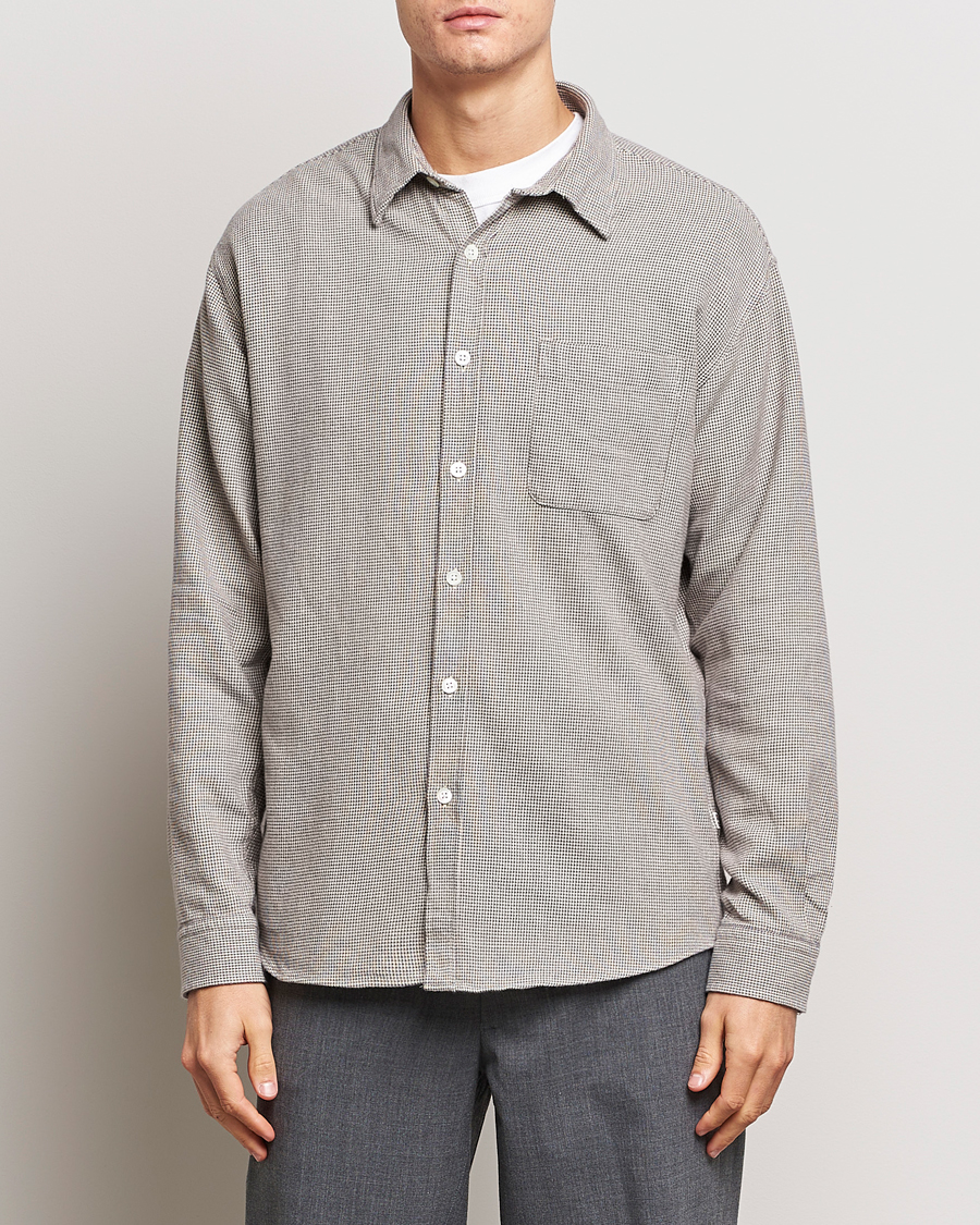 HUGO Enalu patch-pocket overshirt - Grey