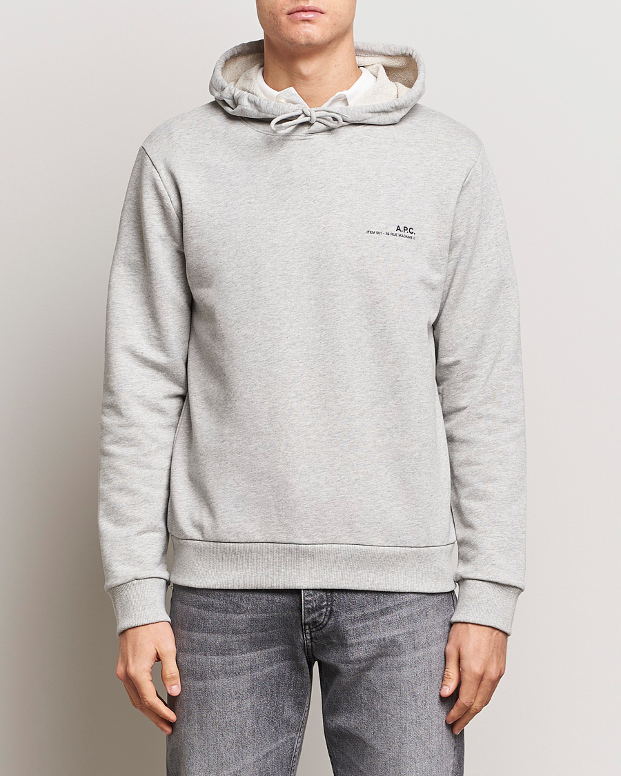 Apc sale grey hoodie