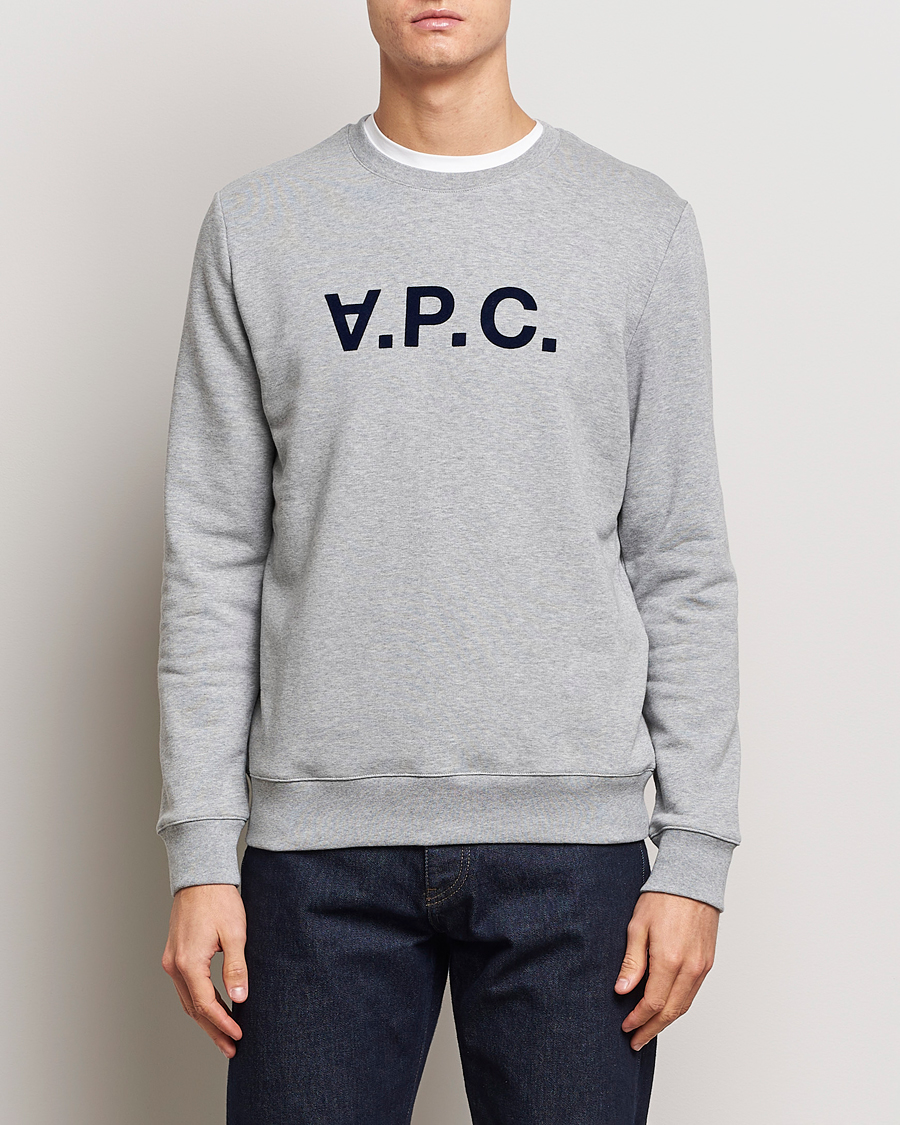 Apc grey hoodie sale