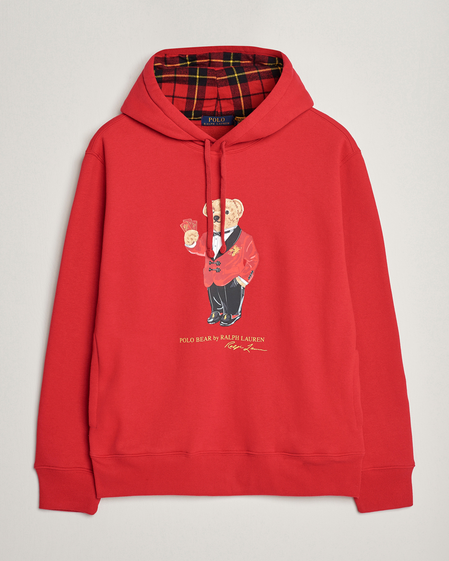 Red polo best sale bear hoodie