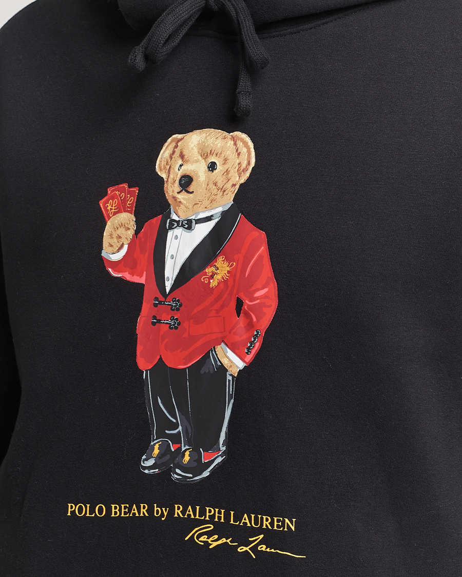 Shop Ralph Lauren Purple Label Polo Bear Hoodie Sweatshirt