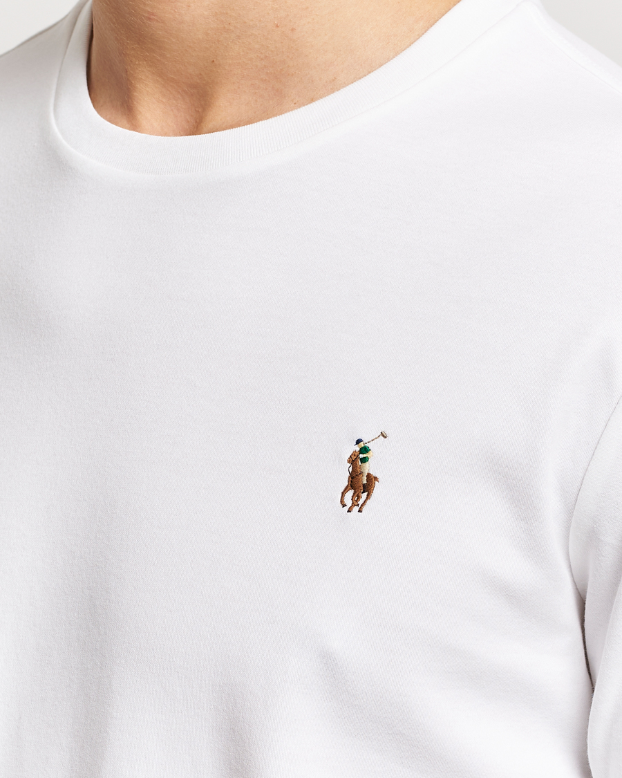 Polo ralph lauren white hotsell t shirts