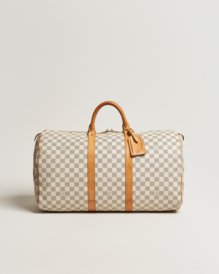 Authenticated Used Louis Vuitton Damier Graphite Brassley Keep It