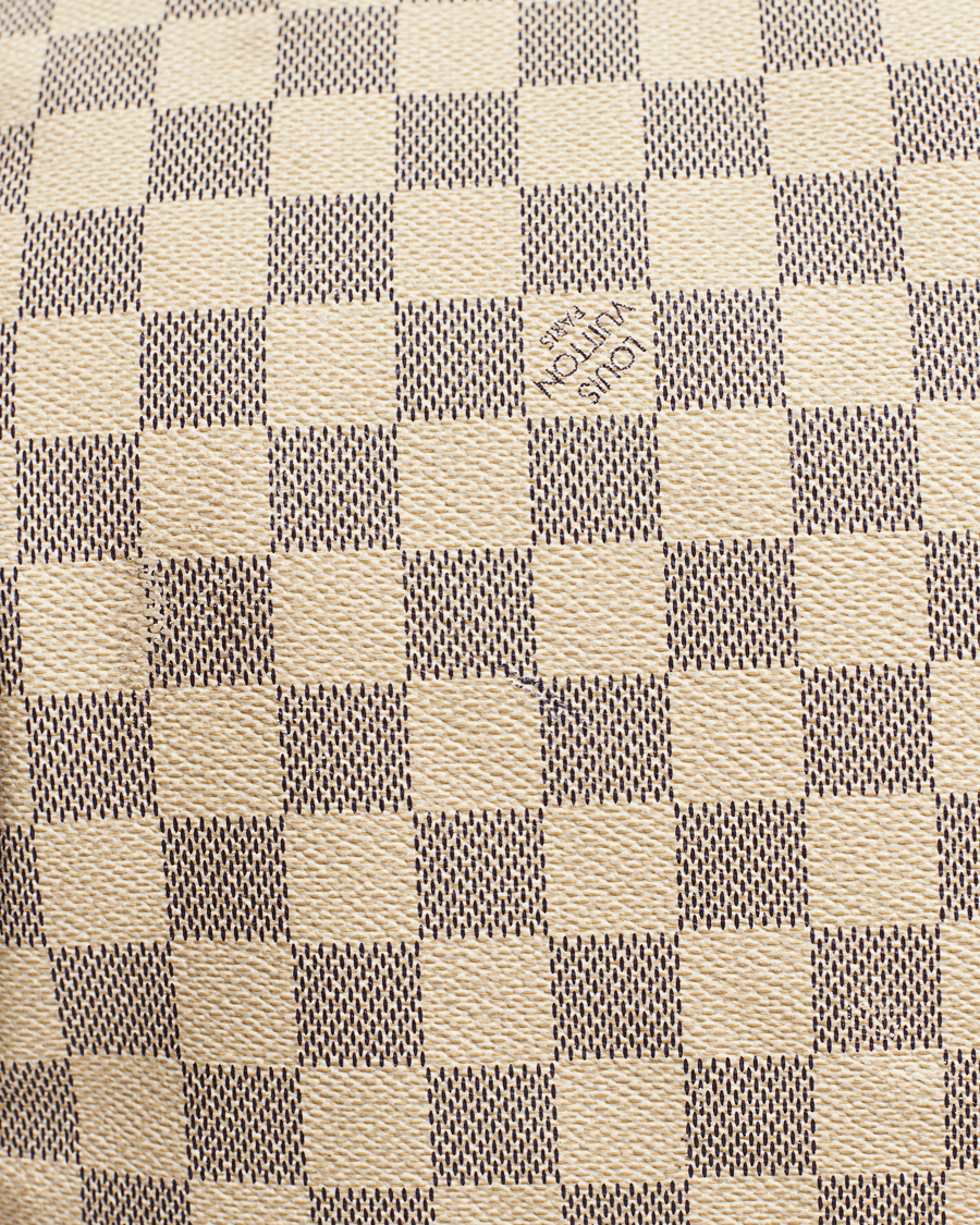 Men | Louis Vuitton Pre-Owned Keepall 50 Bag Damier Azur | Louis Vuitton Pre-Owned | Keepall 50 Bag Damier Azur