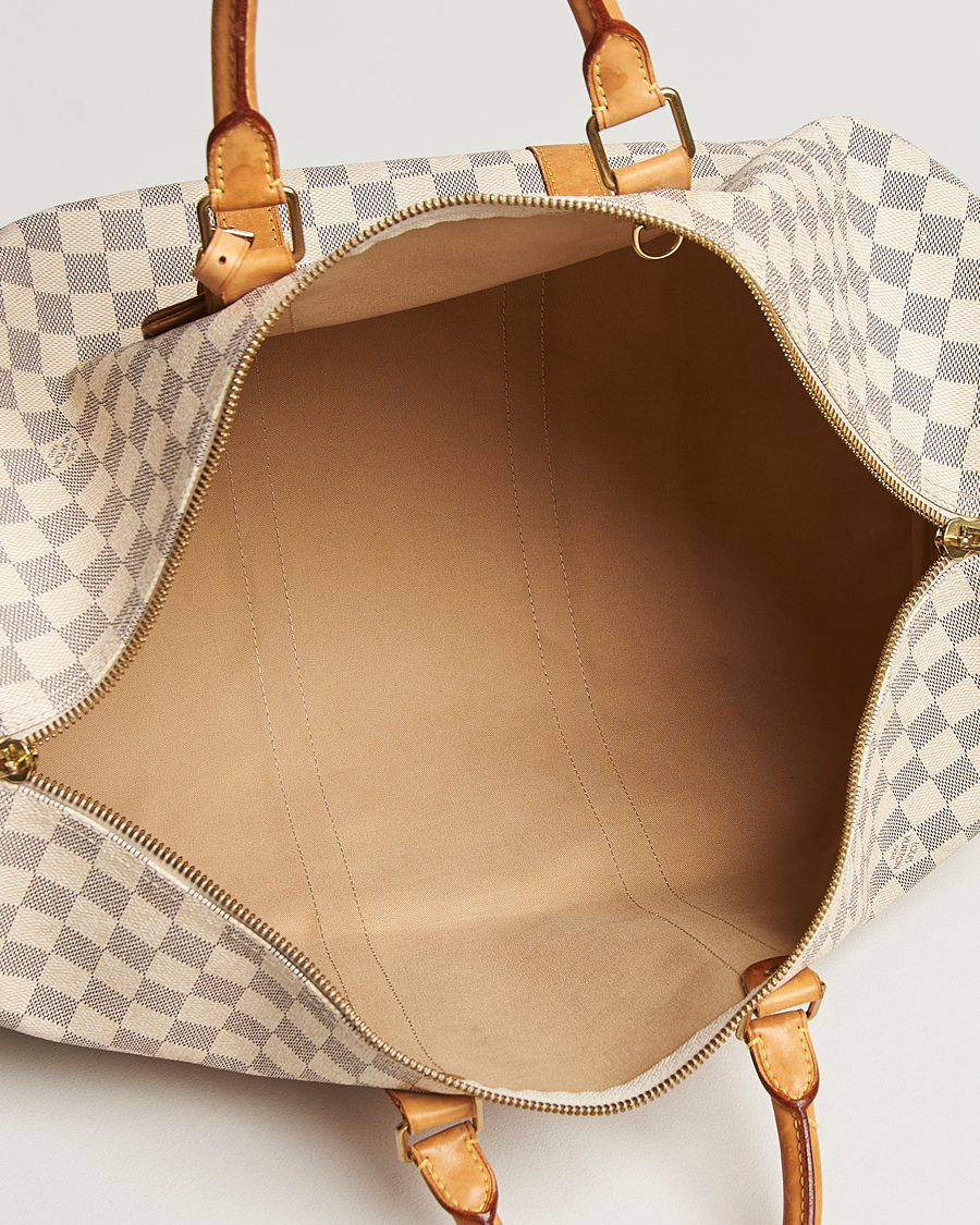 Louis Vuitton Pre-Owned Keepall 50 Bag Damier Azur at