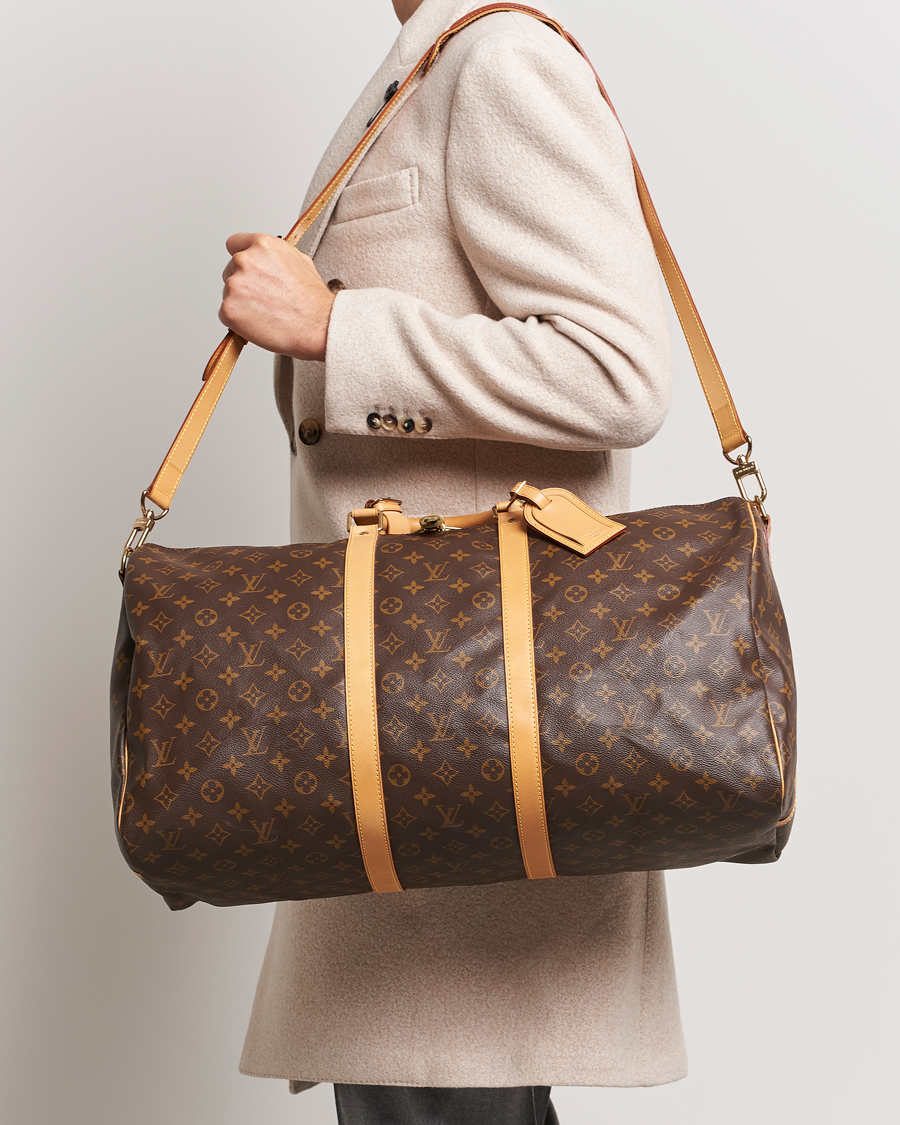 Louis Vuitton Monogram Canvas Keepall Bandouliere 60 Bag w/o Strap -  Yoogi's Closet