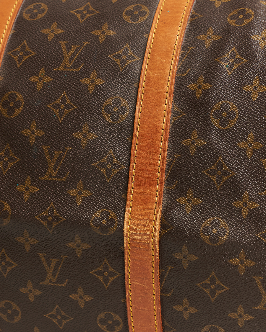 Louis Vuitton Keepall 55 Monogram Sans Shoulder Strap Pre-Owned