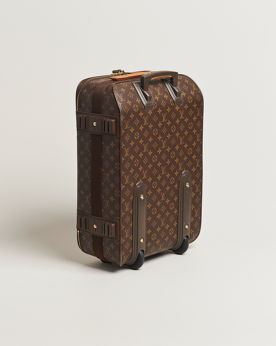 Buy Pre-Owned LOUIS VUITTON Horizon 55 Suitcase Monogram