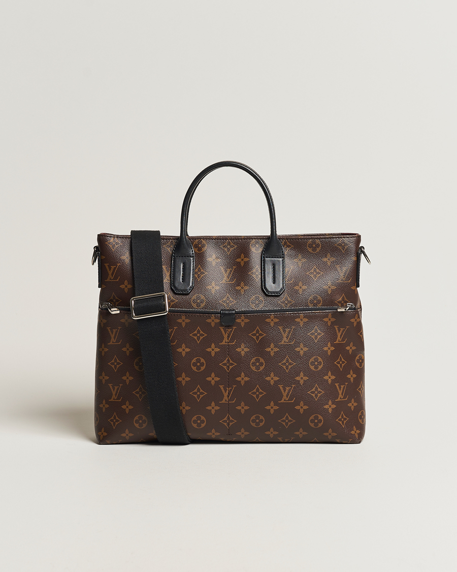 Louis Vuitton Pre-owned Monogram Macassar Weekend PM Two-Way Bag - Brown