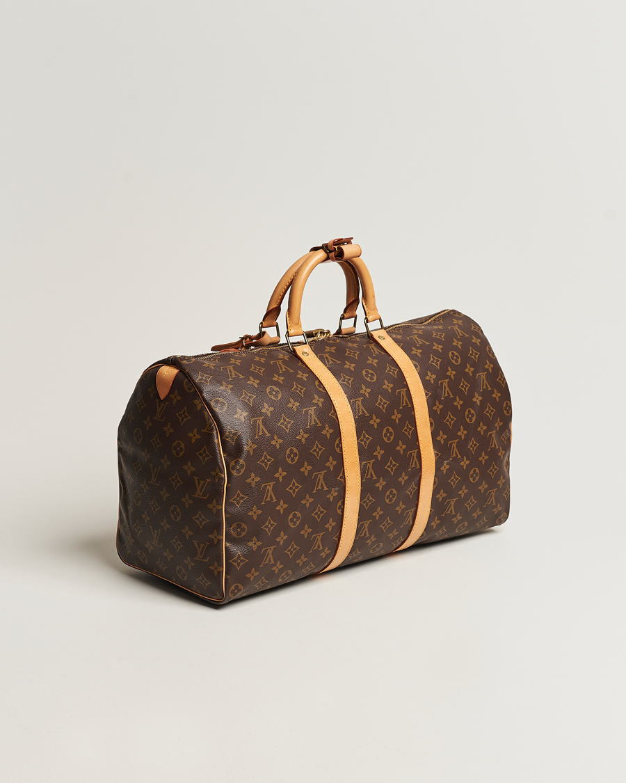 Louis Vuitton 1999 Pre-owned Monogram Keepall 50 Travel Bag - Brown