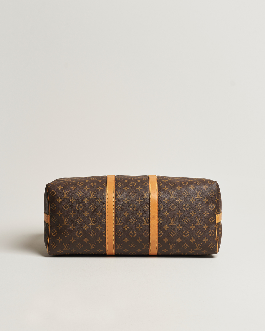 Pre-owned Louis Vuitton Brown/black Monogram And Leather Run Away