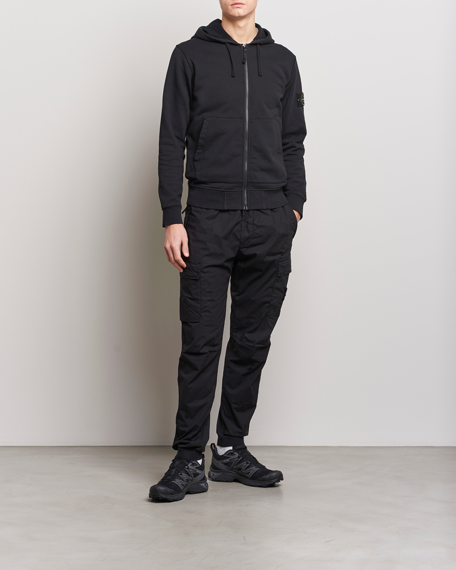 Stone island black store tracksuit