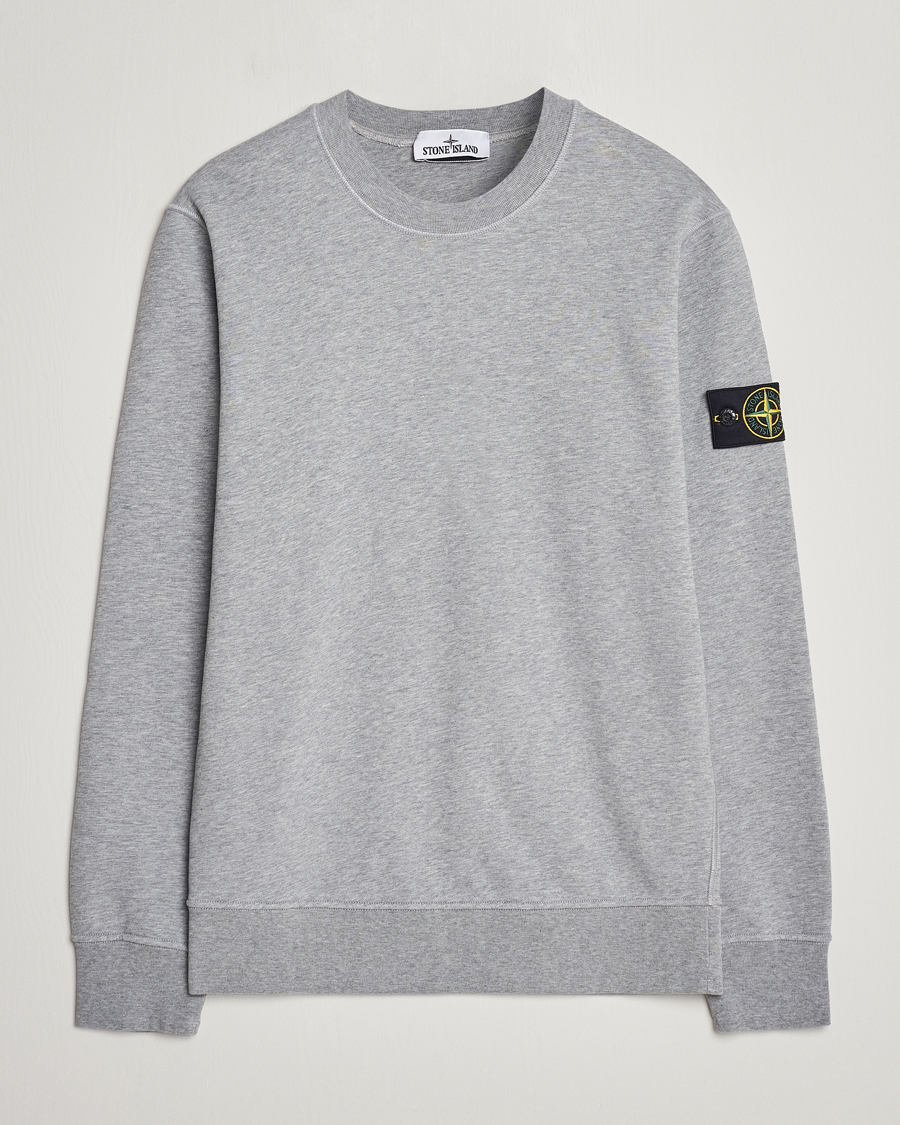 Stone island 2025 sweatshirt grey mens