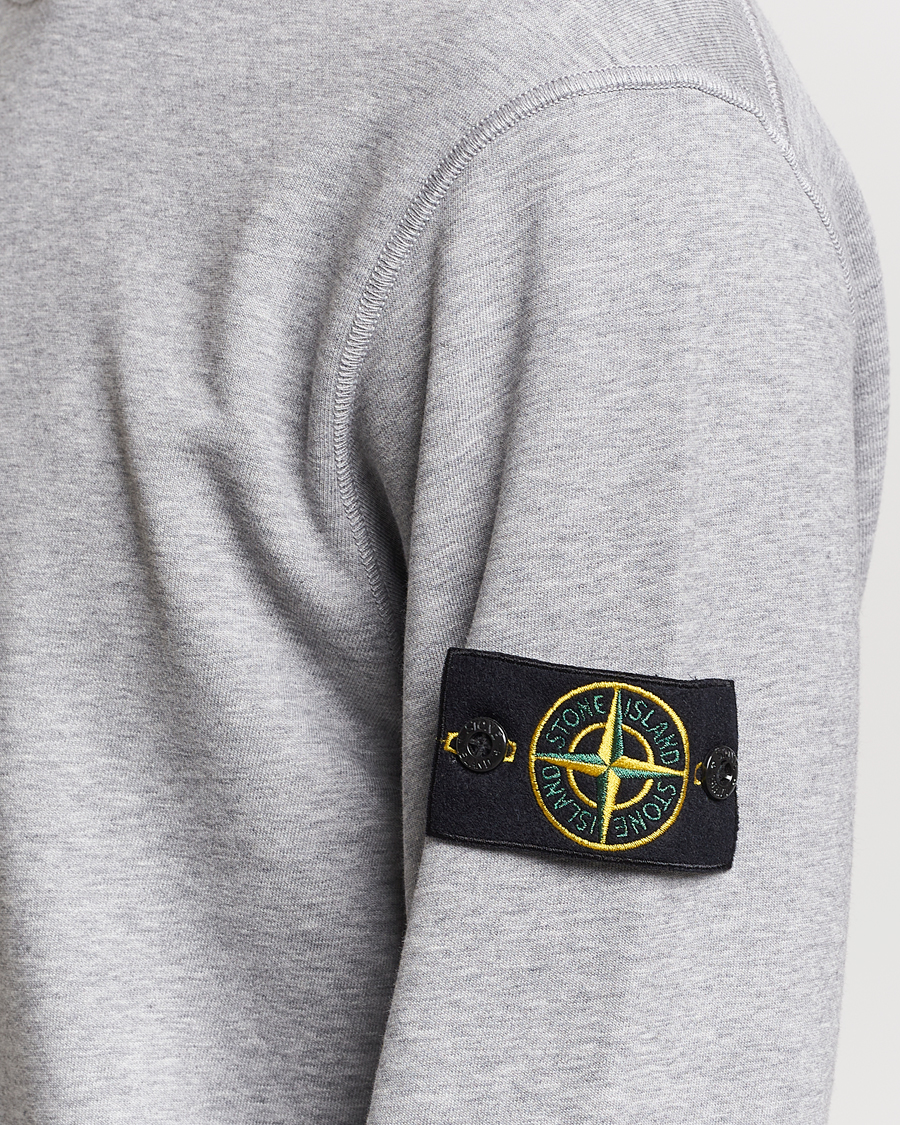 Stone island hotsell jumper grey mens