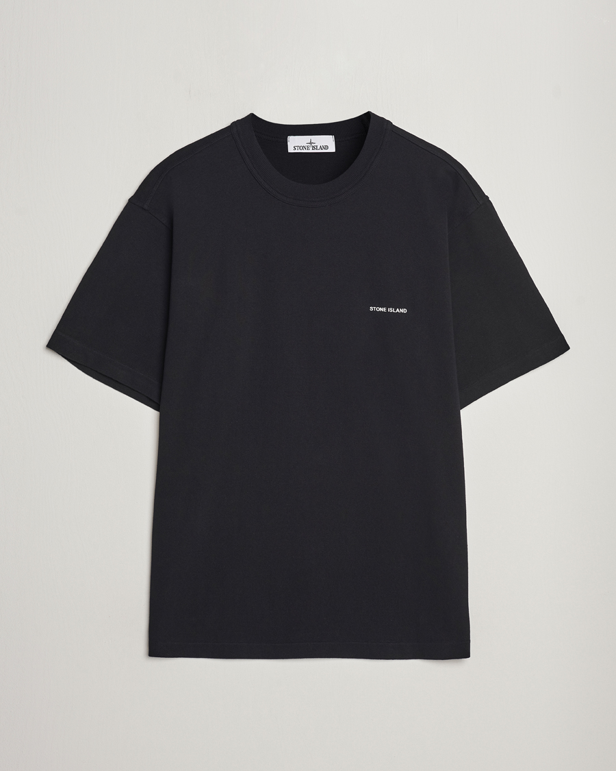 Stone island cheap black shirt