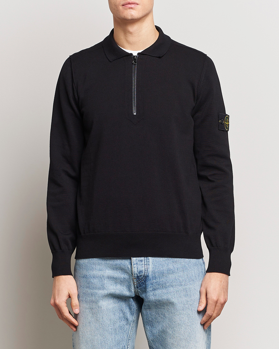 Stone island half zip on sale sweater