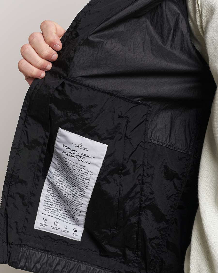 Stone island nylon metal smock online black