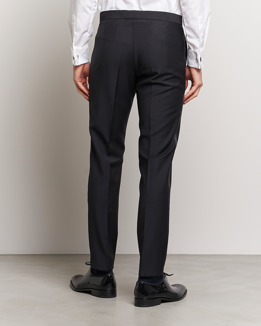 Buy DobellMens Black Tuxedo Trousers Regular Fit Satin Side Stripe Online  at desertcartINDIA