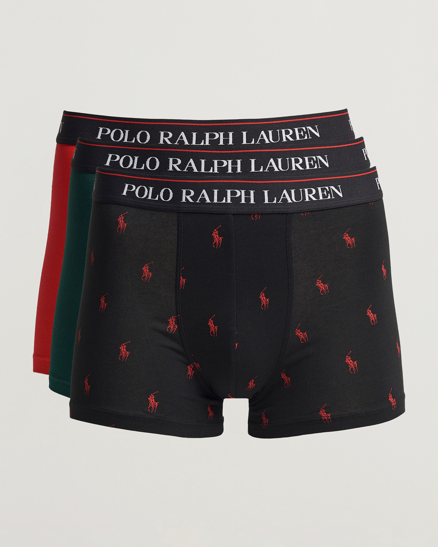 Polo Ralph Lauren Shorts for Men Black/Red logo size XL fashion