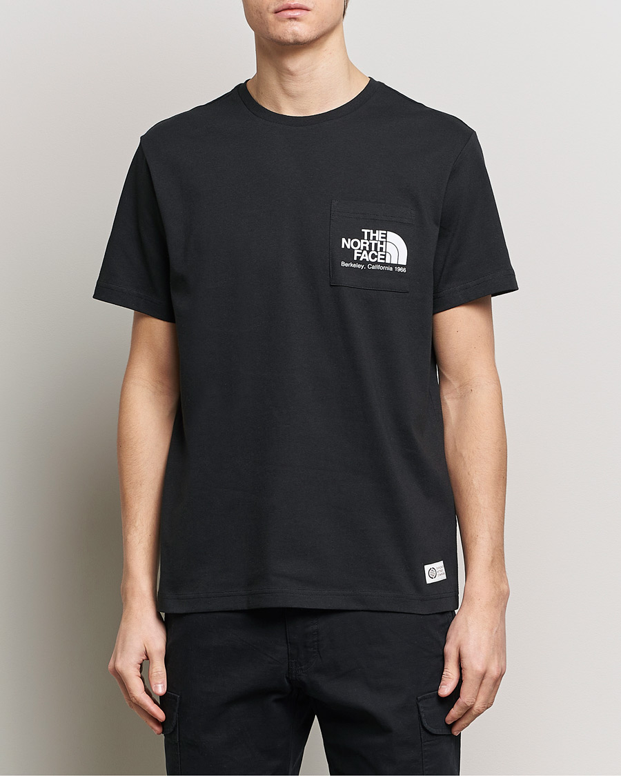 The North Face Berkeley Pocket T-Shirt Black at CareOfCarl.com