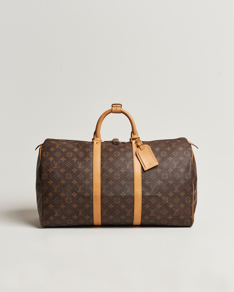 Louis Vuitton Pre-Owned Keepall 50 Bag Monogram at CareOfCarl.com