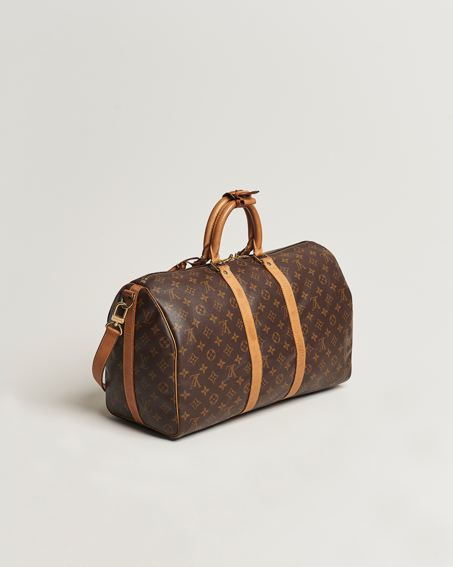 Louis Vuitton Pre Owned Keepall Bandouli re 45 Monogram at