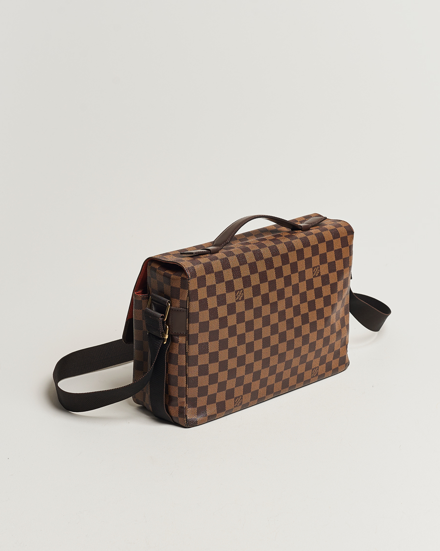 Men | Louis Vuitton Pre-Owned Broadway Messenger Bag Damier Ebene | Louis Vuitton Pre-Owned | Broadway Messenger Bag Damier Ebene