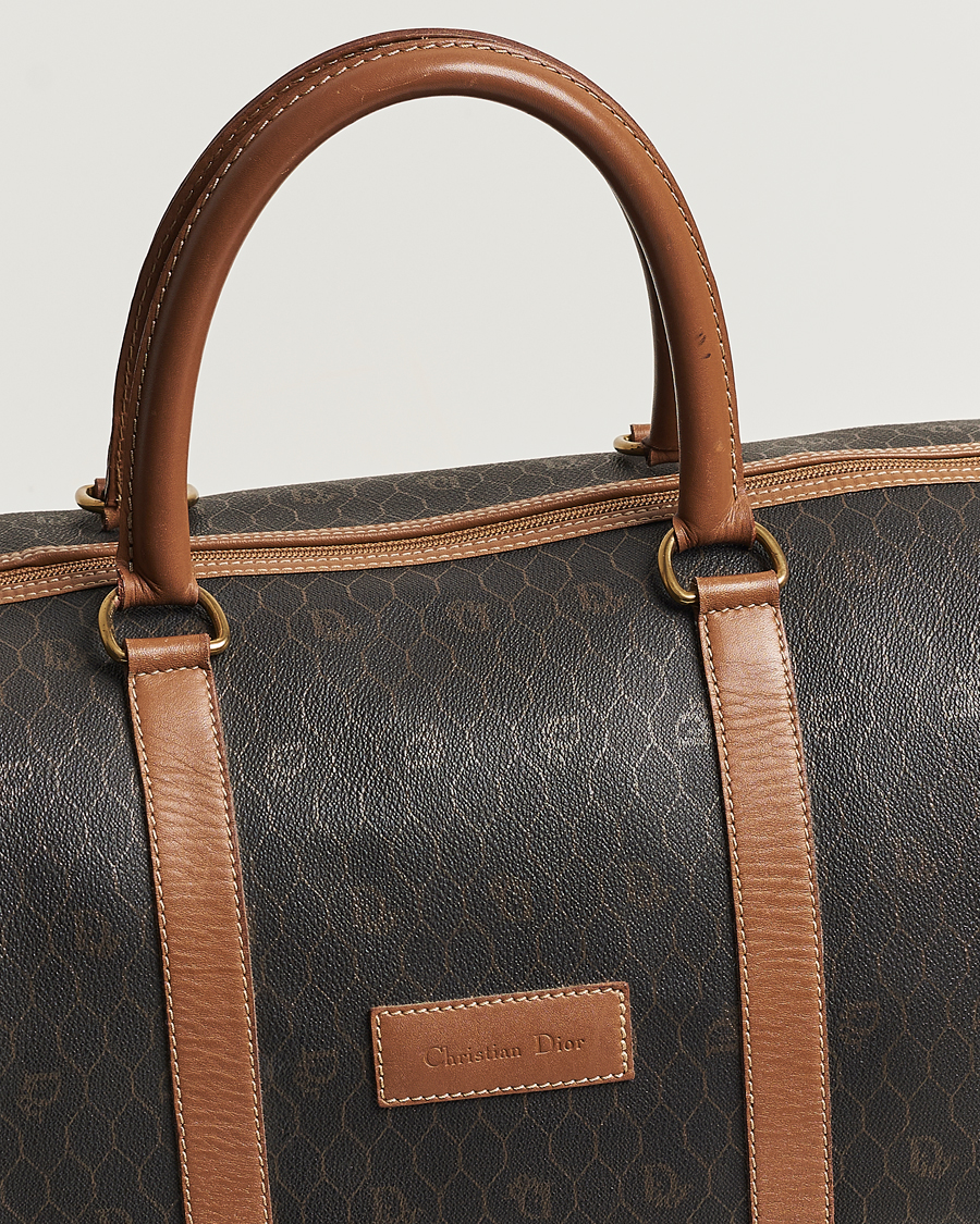 Men | Dior Pre-Owned Travel Handbag Monogram | Dior Pre-Owned | Travel Handbag Monogram